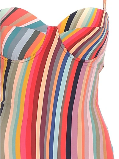 Shop Paul Smith Multicolor Technical Fabric Swimsuit