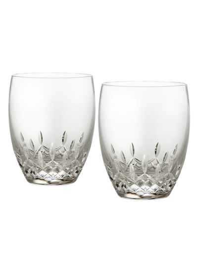 Shop Waterford Lismore Essence Double Old Fashioned Glasses In Neutral
