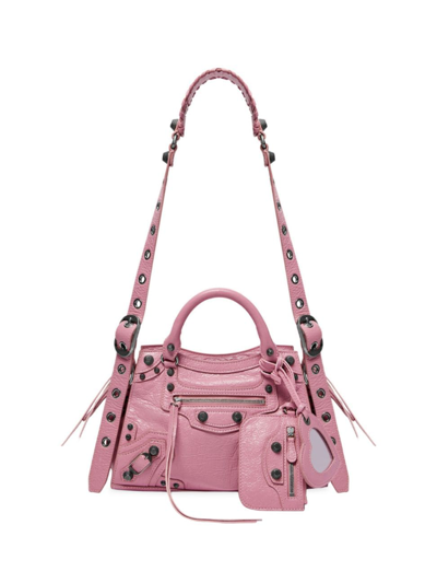 Shop Balenciaga Women's Neo Cagole Xs Handbag In Pink