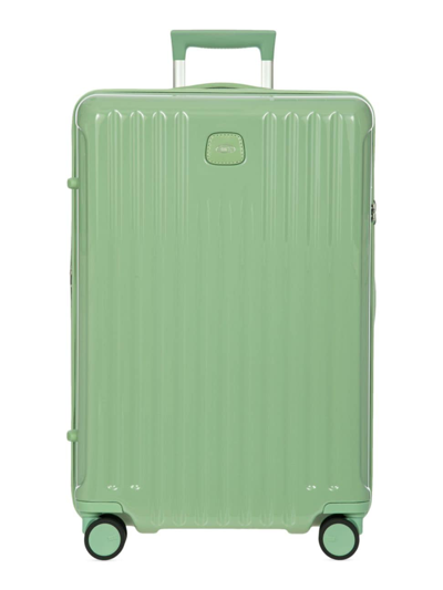 Shop Bric's Men's Positano 27" Expandable Spinner Suitcase In Sage Green