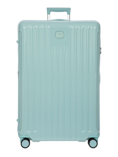 Shop Bric's Men's Positano 32" Expandable Spinner Suitcase In Light Blue