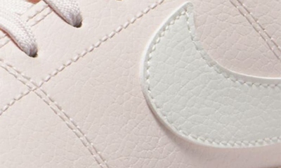 Shop Nike Court Legacy Lift Platform Sneaker In Soft Pink/ Sail/ Pink Oxford