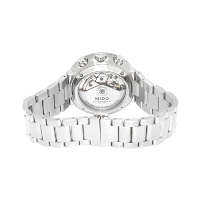 Shop Mido Men's Commander Ii 42.5mm Automatic Watch In Silver