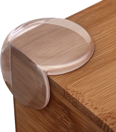 Zulay Kitchen 8 Pack Corner Protector Baby Proof Corners And Edges - Round Table Corner Protectors For Baby In Multi