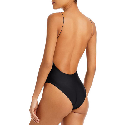 Shop Jade Swim Micro Trophy Womens Pool Beachwear One-piece Swimsuit In Black