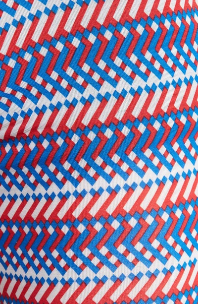 Tommy John Second Skin 6-inch Boxer Briefs In Americana Racing Stripe