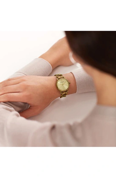 Shop Ted Baker Victoriaa Bracelet Watch, 34mm In Goldone
