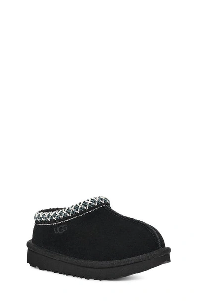 Shop Ugg Kids' Tasman Ii Water Resistant Slipper In Black