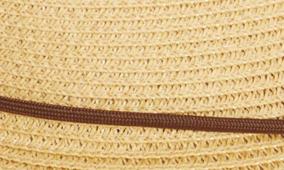 Shop Brixton Mitch Straw Sun Hat In Tan