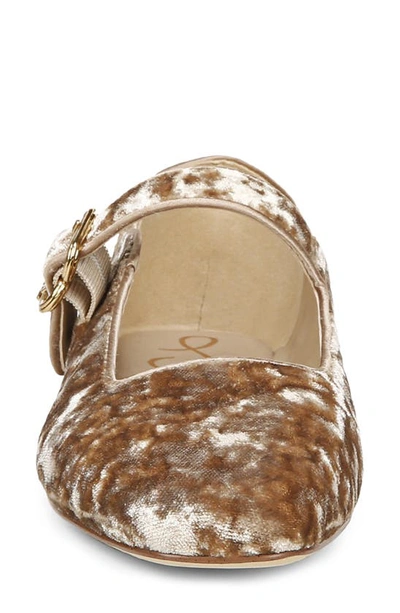 Sam Edelman Michaela Mary Jane Flat In Prosecco
