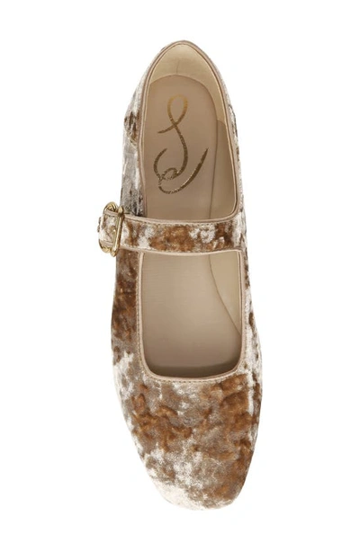 Sam Edelman Michaela Mary Jane Flat In Prosecco