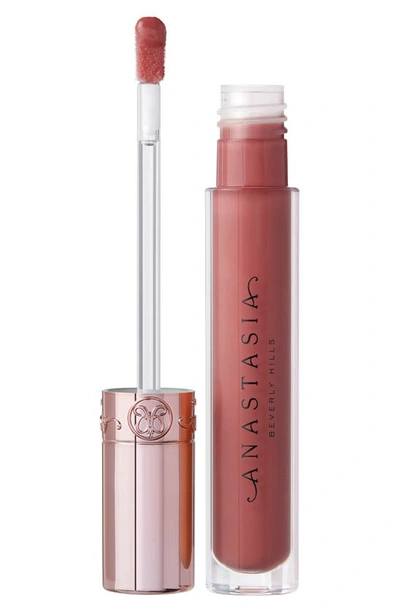 Shop Anastasia Beverly Hills Lip Gloss In Tan Rose