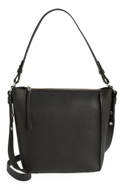 Shop Allsaints Kita Convertible Shoulder Bag In Black
