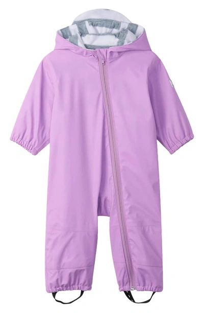 Shop Hatley Lilac Hooded Bunting In Sheer Lilac