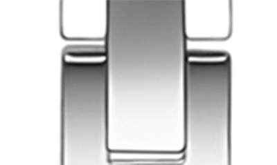 The Posh Tech Nikki Stainless Steel Apple Watch® Watchband In Silver