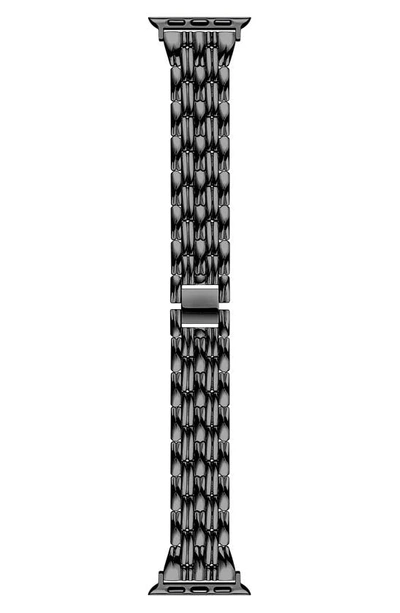 Shop The Posh Tech Stainless Steel Apple Watch® Watchband In Black
