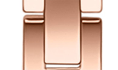 Shop The Posh Tech Nikki Stainless Steel Apple Watch® Watchband In Rose Gold