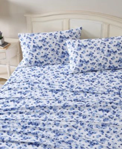 Shop Laura Ashley Emelisa Sheet Set Bedding In Blue