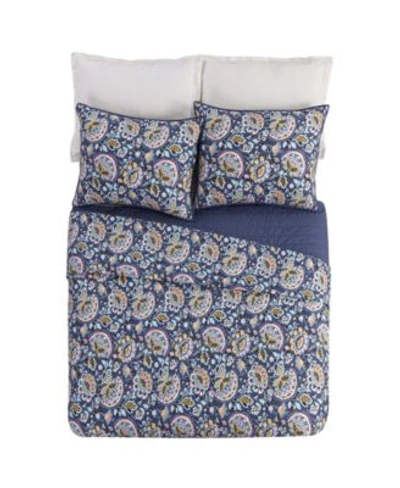 Shop Vera Bradley Charmont Meadow Quilt Set Collection Bedding In Gray