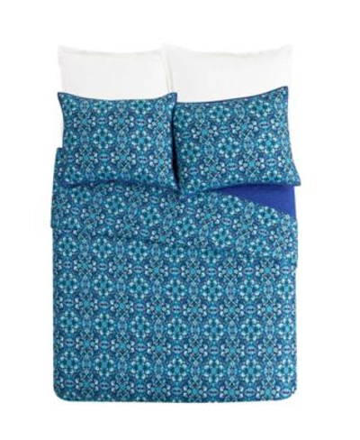 Shop Vera Bradley Micah Medallion Quilt Sets Collection Bedding In Blue