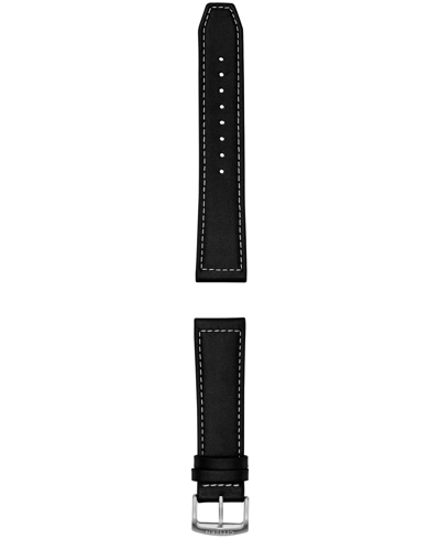 Shop Citizen Men's Cz Smart Black Leather Smart Watch Strap