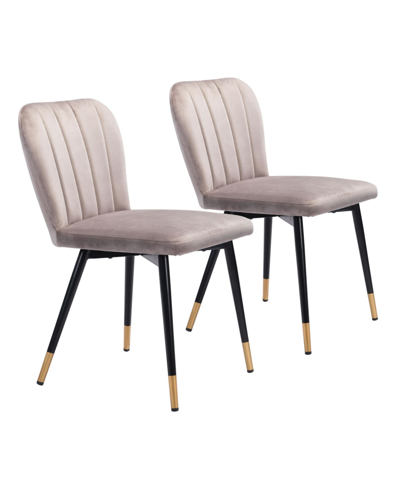 Shop Zuo Manchester Dining Chair, Set Of 2 In White