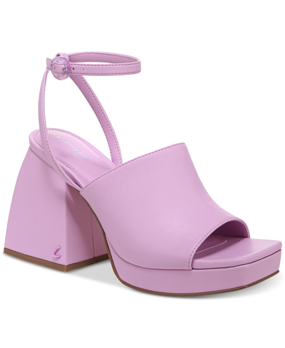 Shop Circus Ny Miranda Two-piece Platform Sandals Women's Shoes In Purple