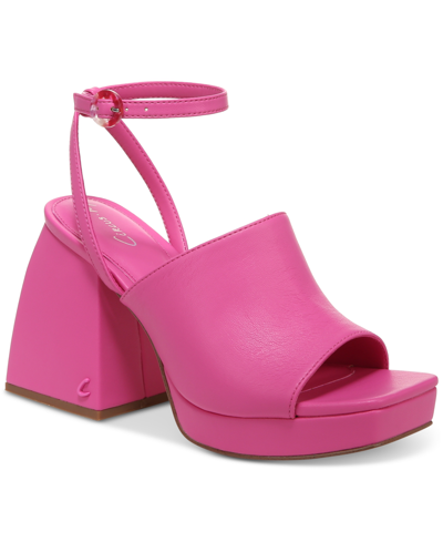 Shop Circus Ny Miranda Two-piece Platform Sandals Women's Shoes In Pink