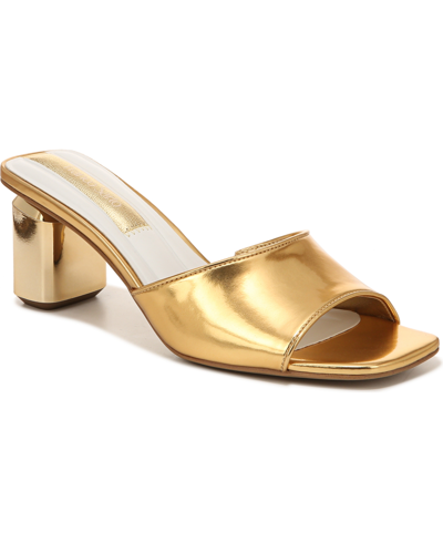 Shop Franco Sarto Linley Slide Sandals Women's Shoes In Gold