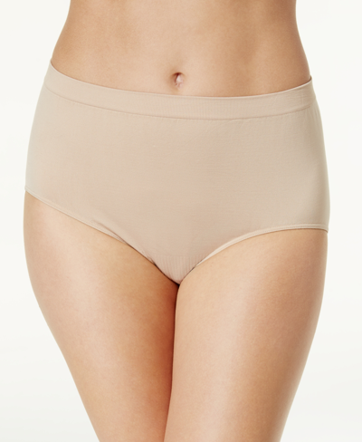 Shop Bali Comfort Revolution Microfiber Brief Underwear 803j In Ivory/cream
