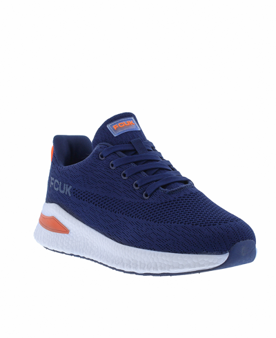 Shop French Connection Men's Storm Lace Up Athletic Sneakers Men's Shoes In Blue