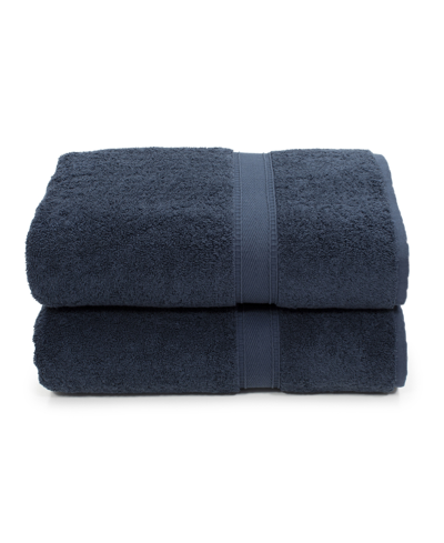 Shop Linum Home Sinemis 2-pc. Bath Towel Set Bedding In Blue