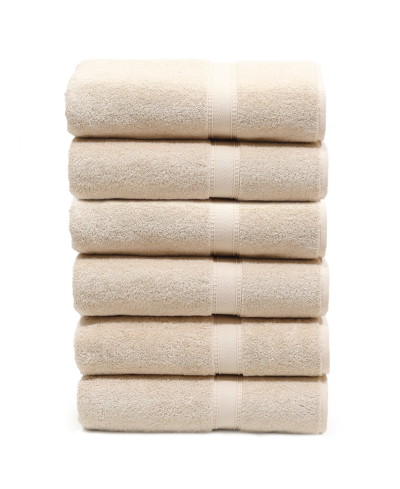 Shop Linum Home Sinemis 6-pc. Bath Towel Set Bedding In Tan/beige