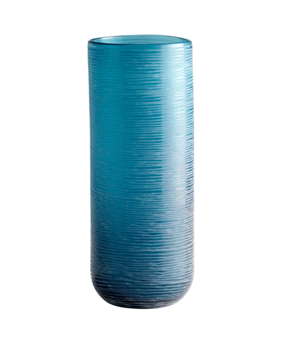 Shop Cyan Design Libra Vase - Aqua In Blue