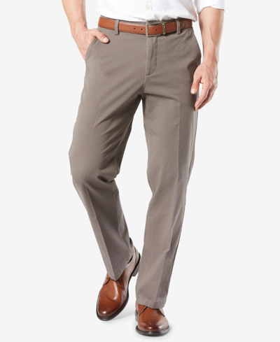 Shop Dockers Men's Workday Smart 360 Flex Classic Fit Khaki Stretch Pants In Brown