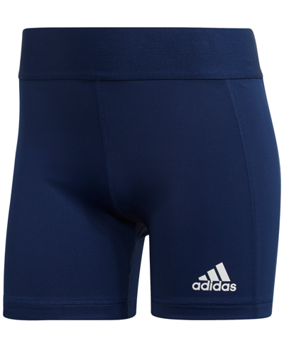 Shop Adidas Originals Adidas Women's Techfit Volleyball Tights In Blue