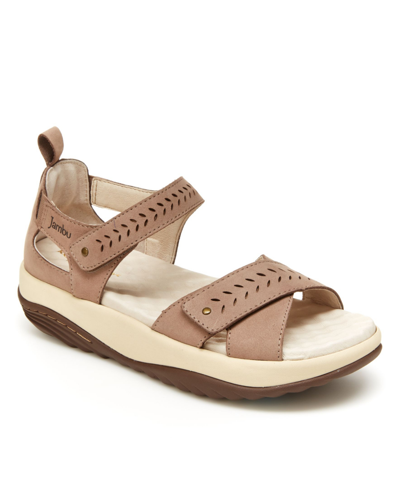 Shop Jambu Originals Women's Sedona Casual Sandal Women's Shoes In Tan/beige