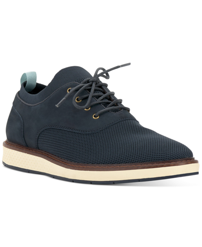 Shop Vince Camuto Men's Ellius Casual Oxfords Men's Shoes In Blue