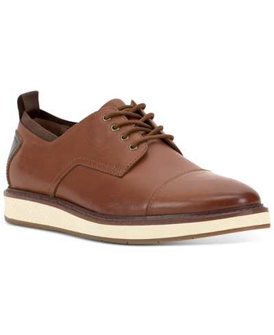 Shop Vince Camuto Men's Edom Cap Toe Dress Shoe Men's Shoes In Brown