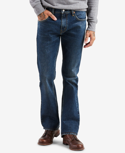 Shop Levi's Men's 527 Slim Bootcut Fit Jeans In Blue