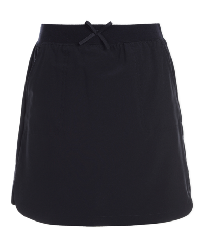 Shop Nautica Little Girls Performance Scooter Shorts In Blue