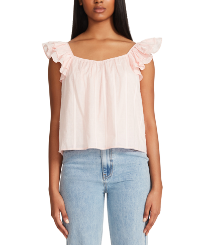 Shop Bb Dakota By Steve Madden Women's Head Over Heels Cotton Top In Pink