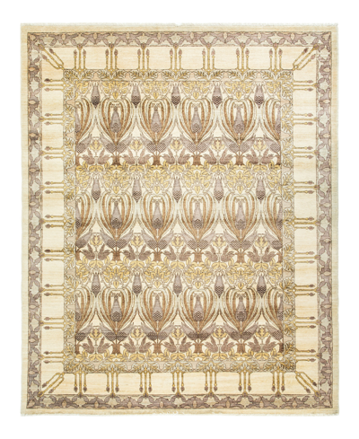 Shop Adorn Hand Woven Rugs Arts And Crafts M1705 8'2" X 10'1" Area Rug In Ivory/cream