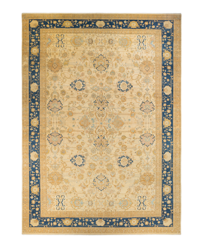 Shop Adorn Hand Woven Rugs Closeout!  Mogul M1426 12'2" X 18' Area Rug In Ivory/cream