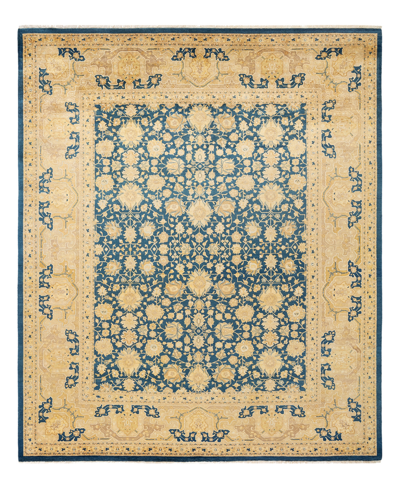 Shop Adorn Hand Woven Rugs Closeout!  Mogul M1598 8'3" X 10'2" Area Rug In Blue