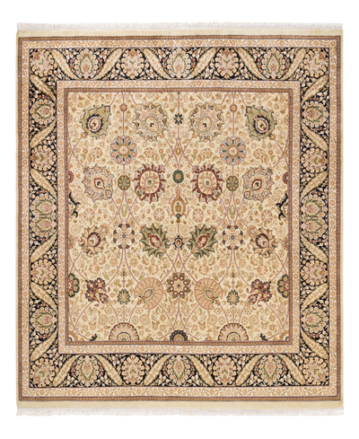 Shop Adorn Hand Woven Rugs Closeout!  Mogul M1380 6'2" X 6'2" Square Area Rug In Tan/beige