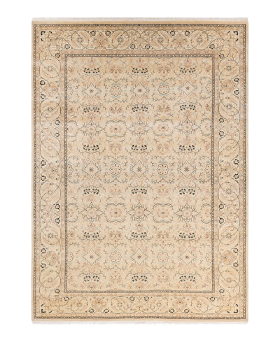 Shop Adorn Hand Woven Rugs Closeout!  Mogul M1605 6'3" X 9' Area Rug In Ivory/cream