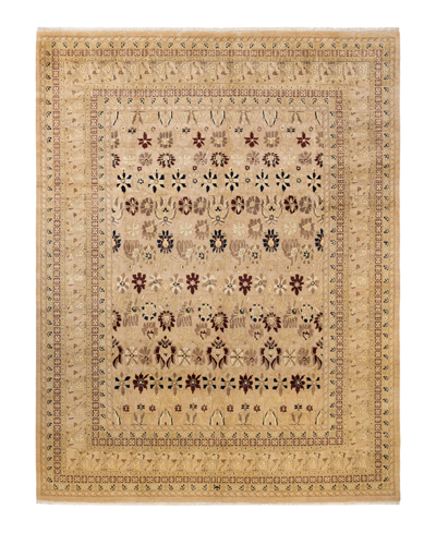 Shop Adorn Hand Woven Rugs Closeout!  Mogul M1403 9' X 12' Area Rug In Ivory/cream