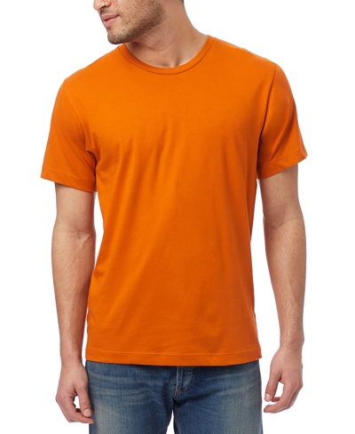Shop Alternative Apparel Men's Short Sleeves Go-to T-shirt In Orange