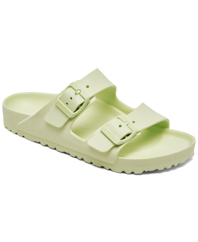 Shop Birkenstock Women's Arizona Essentials Eva Two-strap Sandals From Finish Line In Green